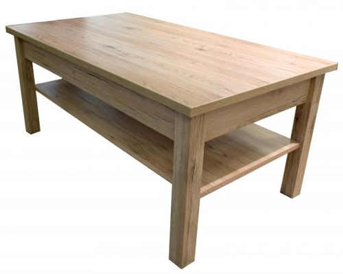 Dřevěný konferenční stolek san remo 110x60cm