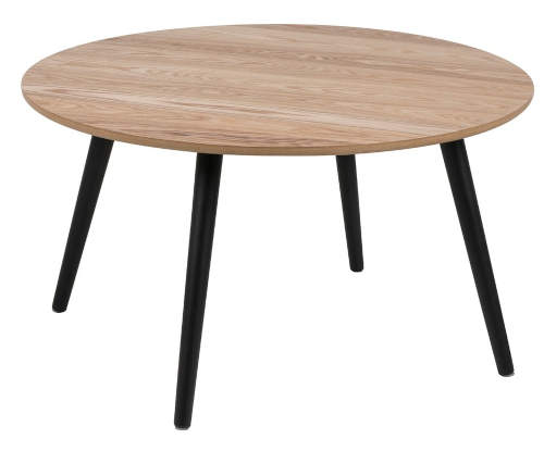 Kulatý konferenční stolek Actona Stafford jasan ⌀ 80 cm