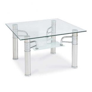 Moderní skleněný konferenční stolek RENI D